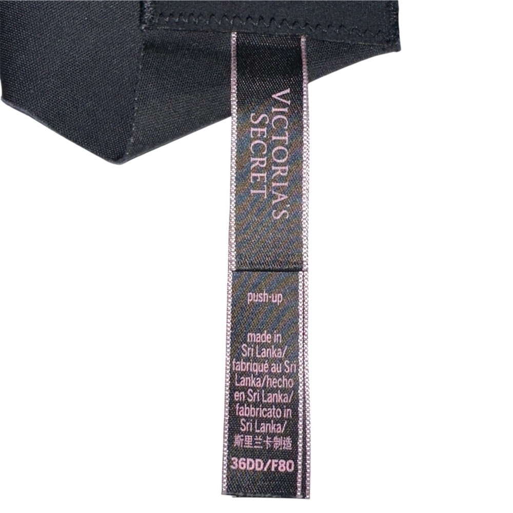 Victoria’s Secret Black Plunge Push-Up Bra - Picture 6 of 8